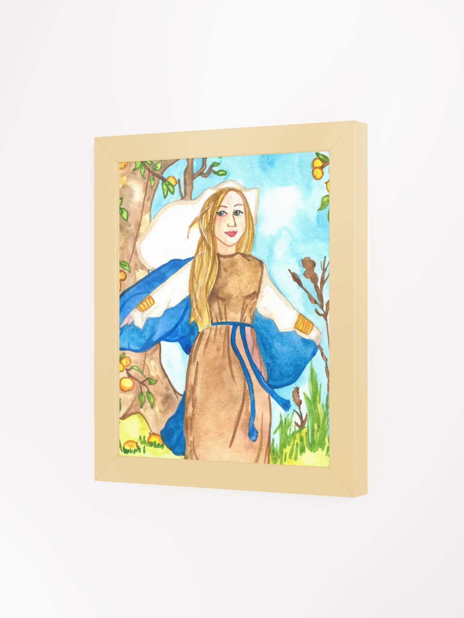 Sáule And The Golden Apples Framed Print product image (13)