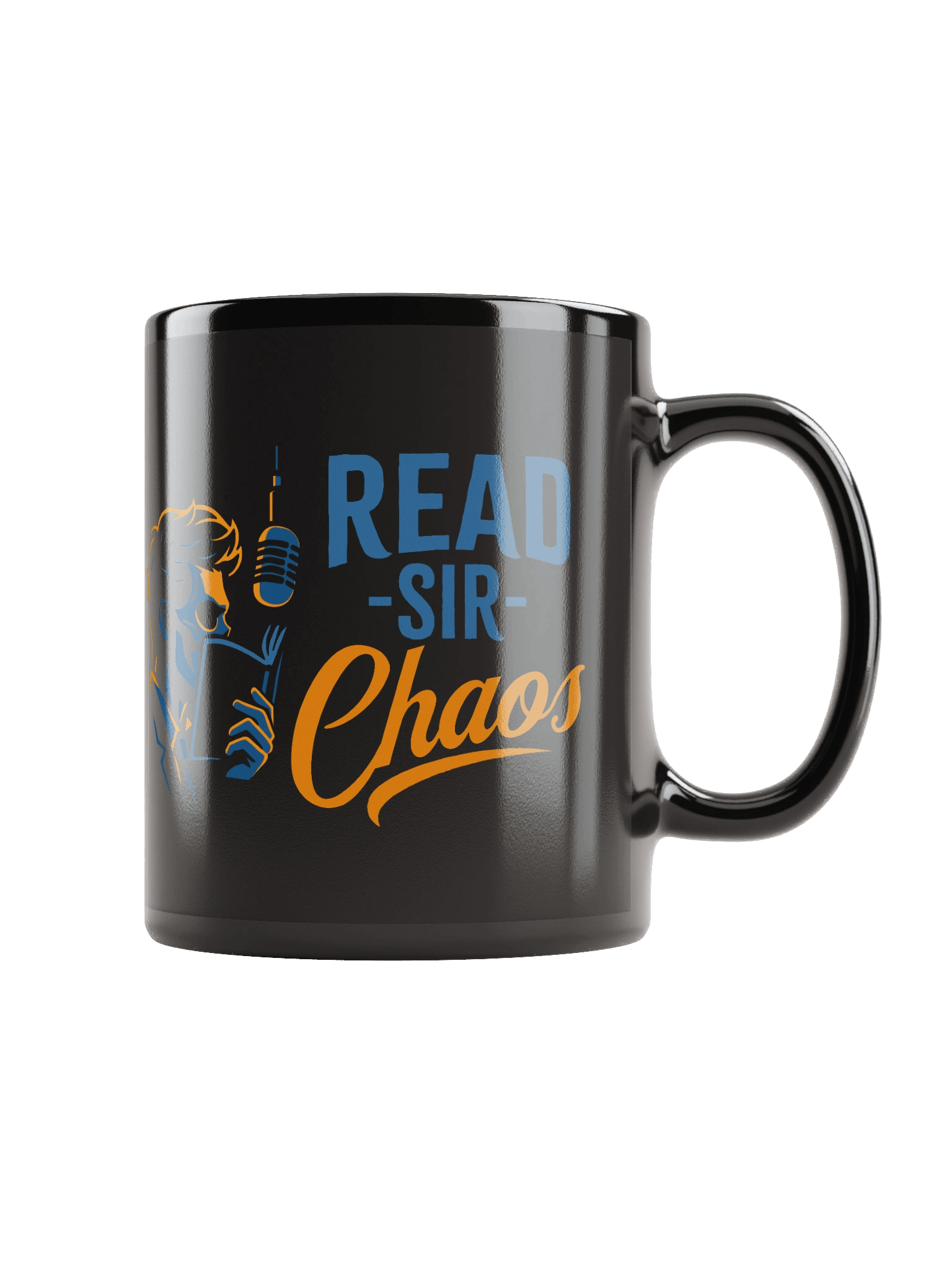 Read | Sir Chaos Black Mug product image (1)