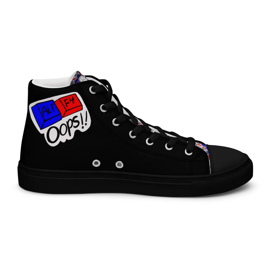 ALT + F4 Sticker-Bomb Mens Hi-Tops product image (9)