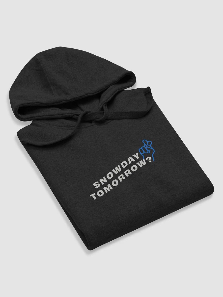 BNW - snowday tomorrow, black, hoodie product image (5)