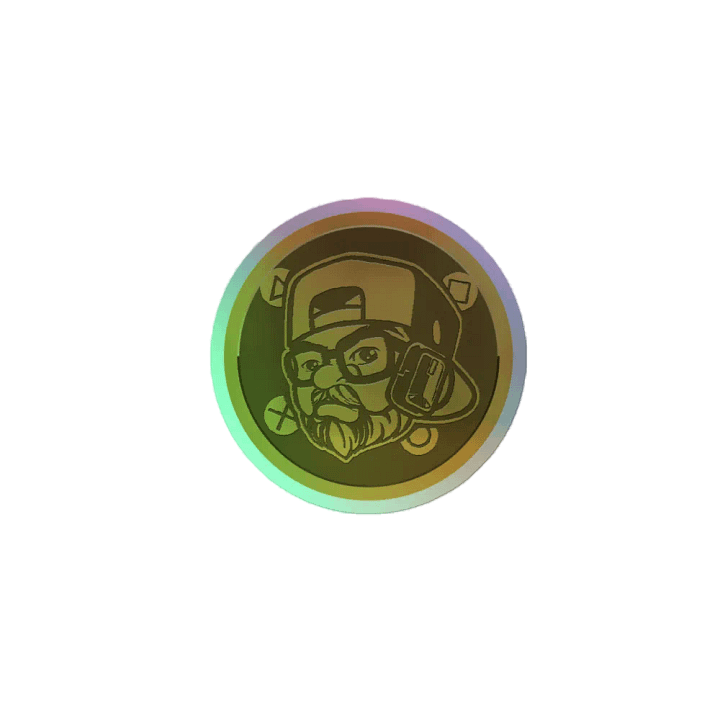 The Trophy Hunter Coin Holographic Sticker product image (2)