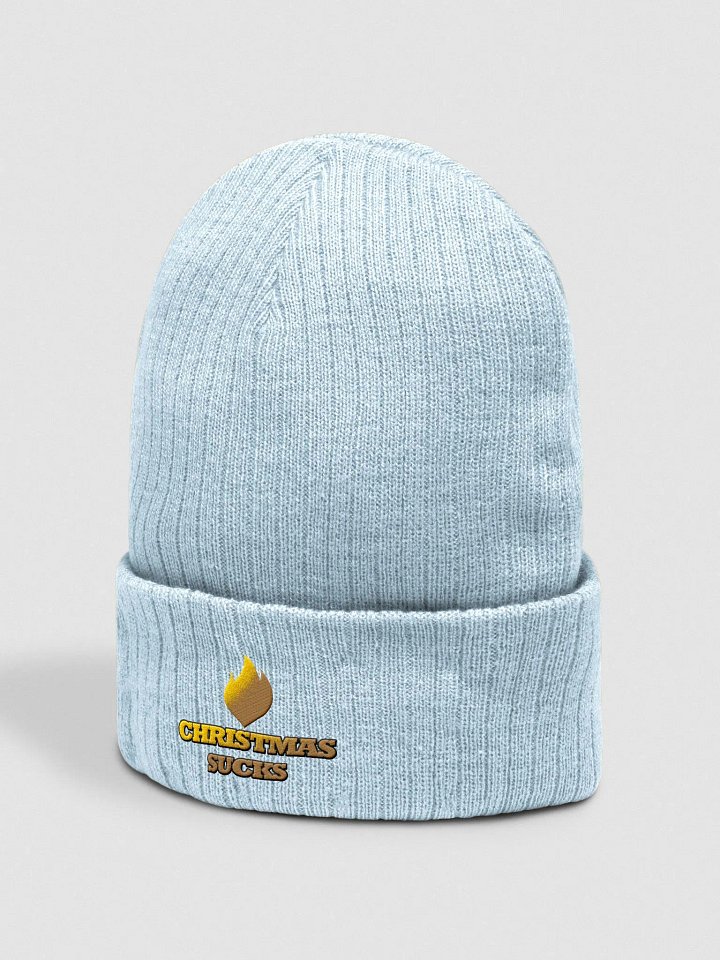 Christmas Sucks (Gold) - Blackfire Beanie product image (2)