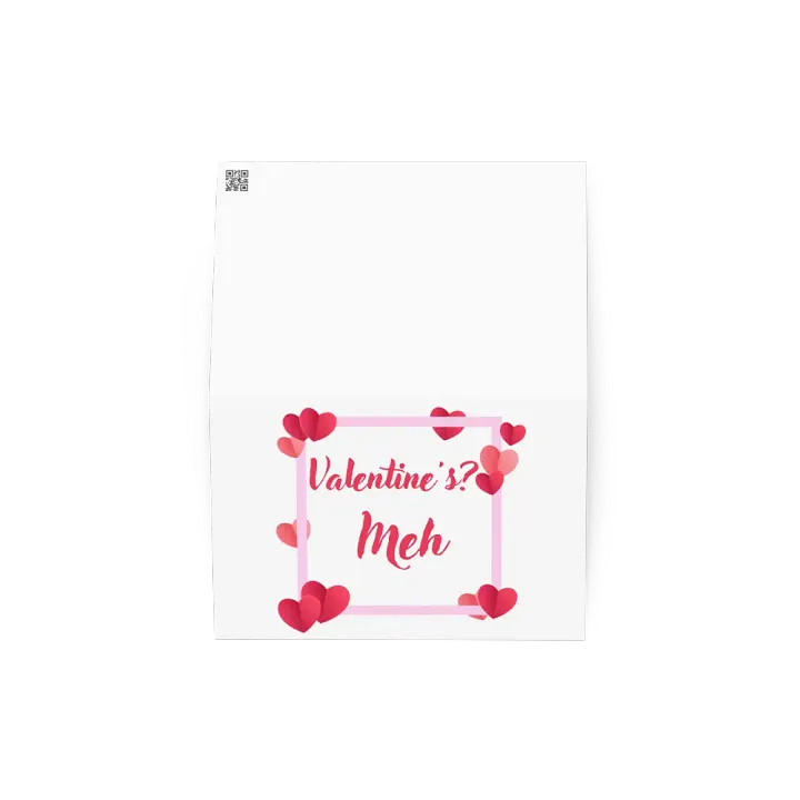 Valentine's? Meh Card product image (4)
