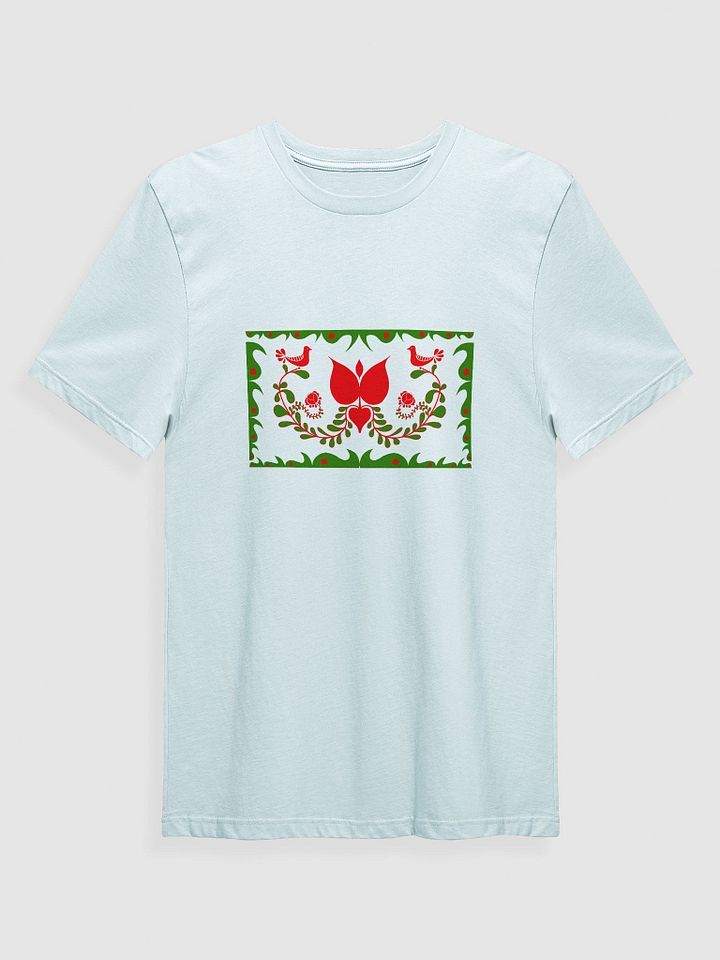Hungarian Folk Art Red Flower T-Shirt product image (1)