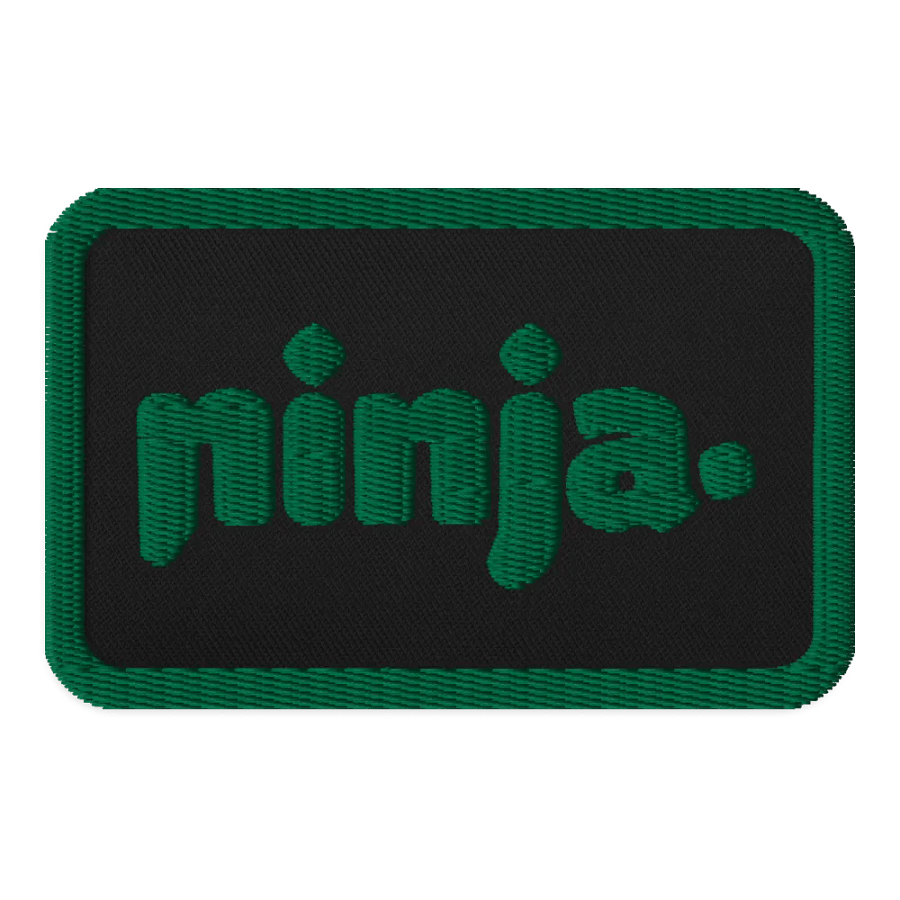 Ninja Patch: Green and Black product image (1)