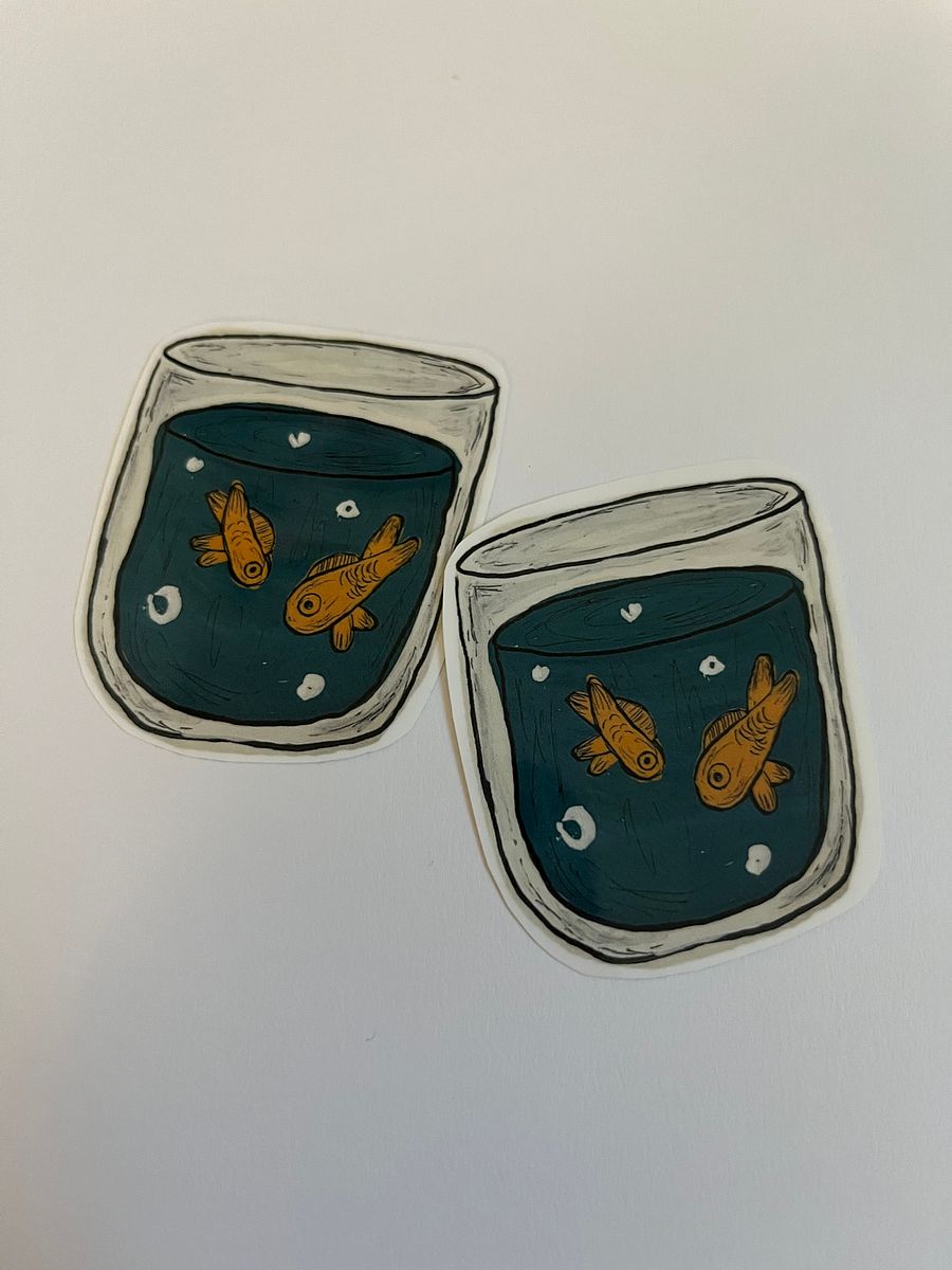 “Fishies” sticker product image (3)