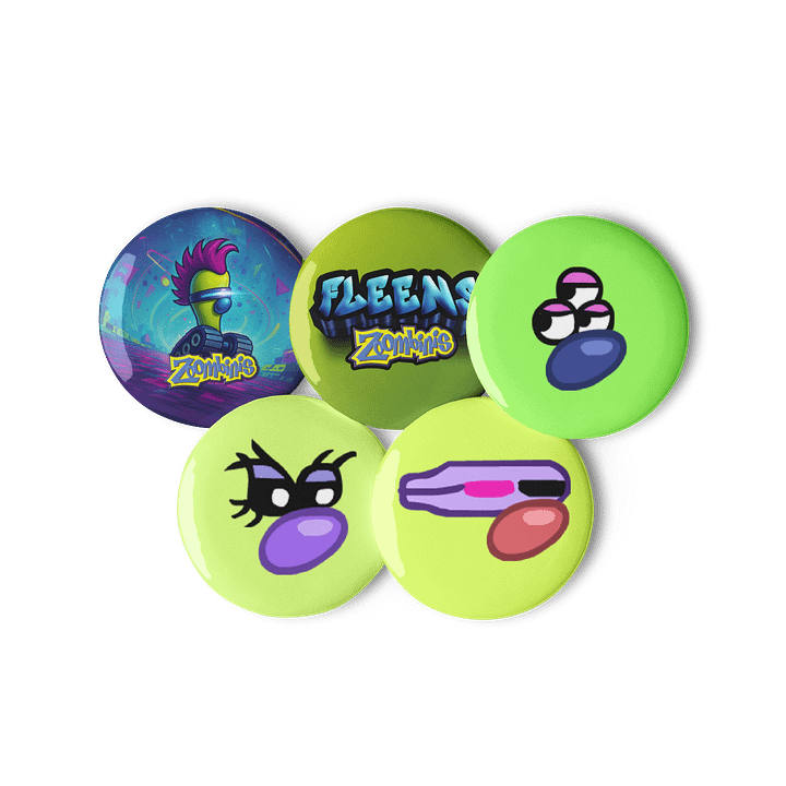 Fleens Pin Button Set product image (3)