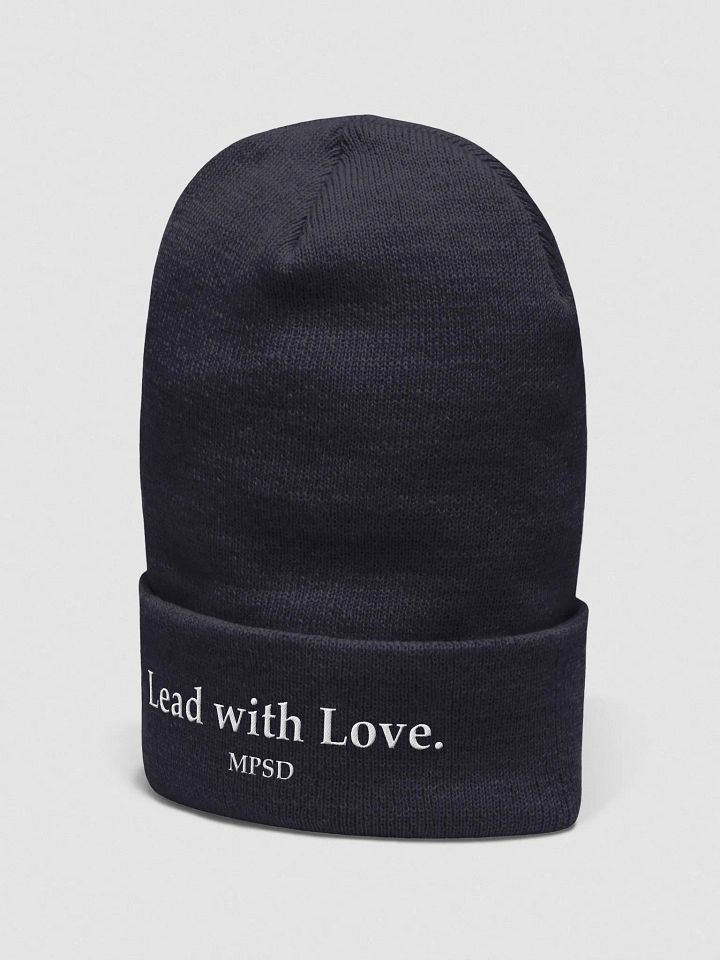 Lead with Love Beanie product image (5)