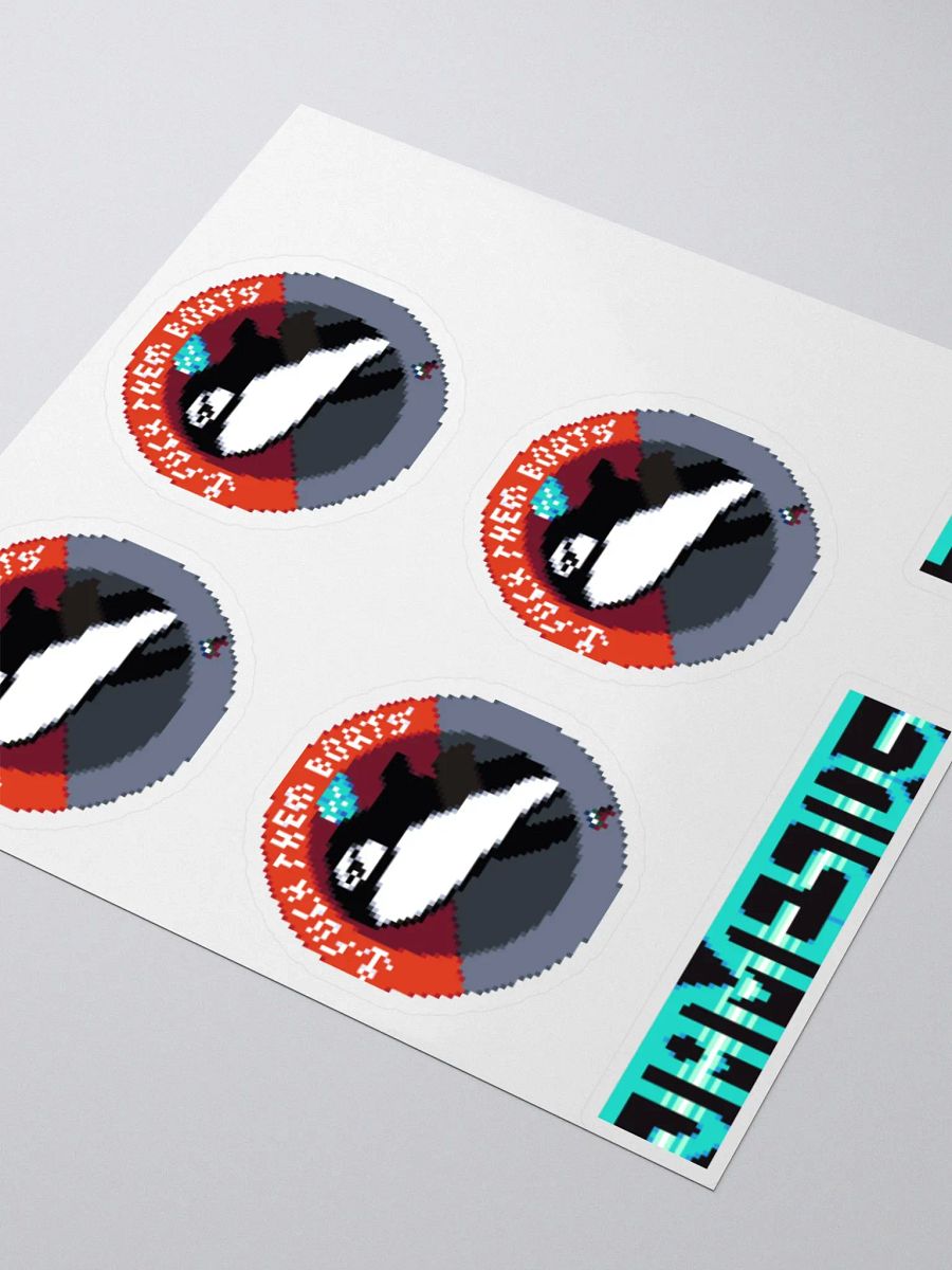 Fuck Them Boats sticker sheet product image (3)