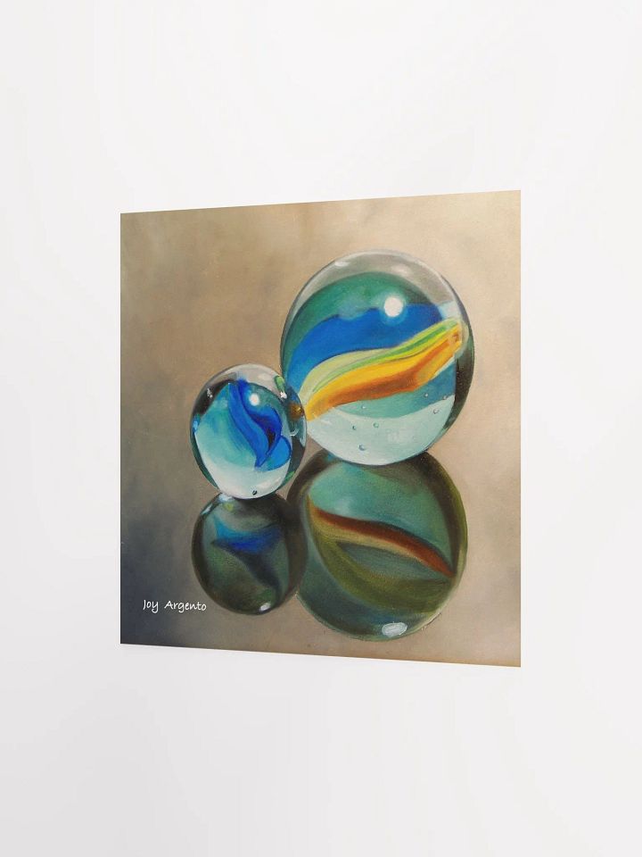 Two Marbles Print product image (2)