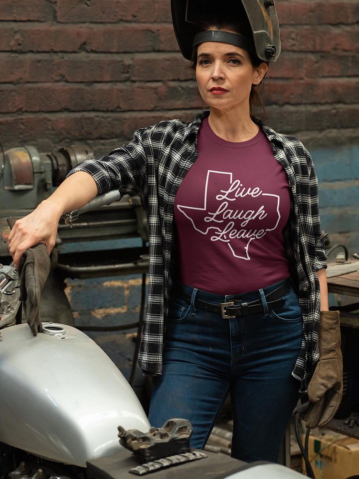 Live, Laugh, Leave Texas T-Shirt product image (2)