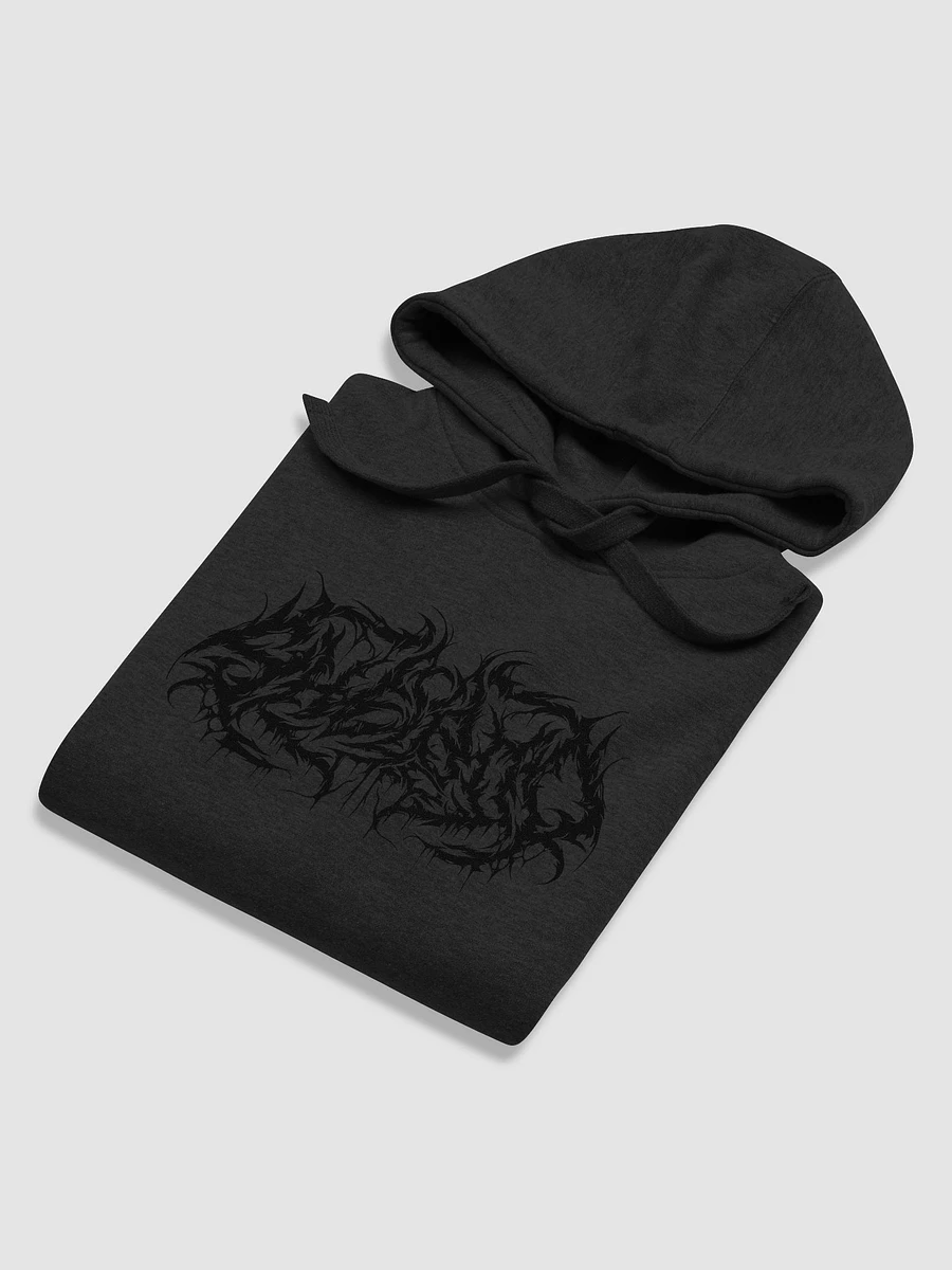Black Metal Logo with Cutie on back Hoodie product image (6)