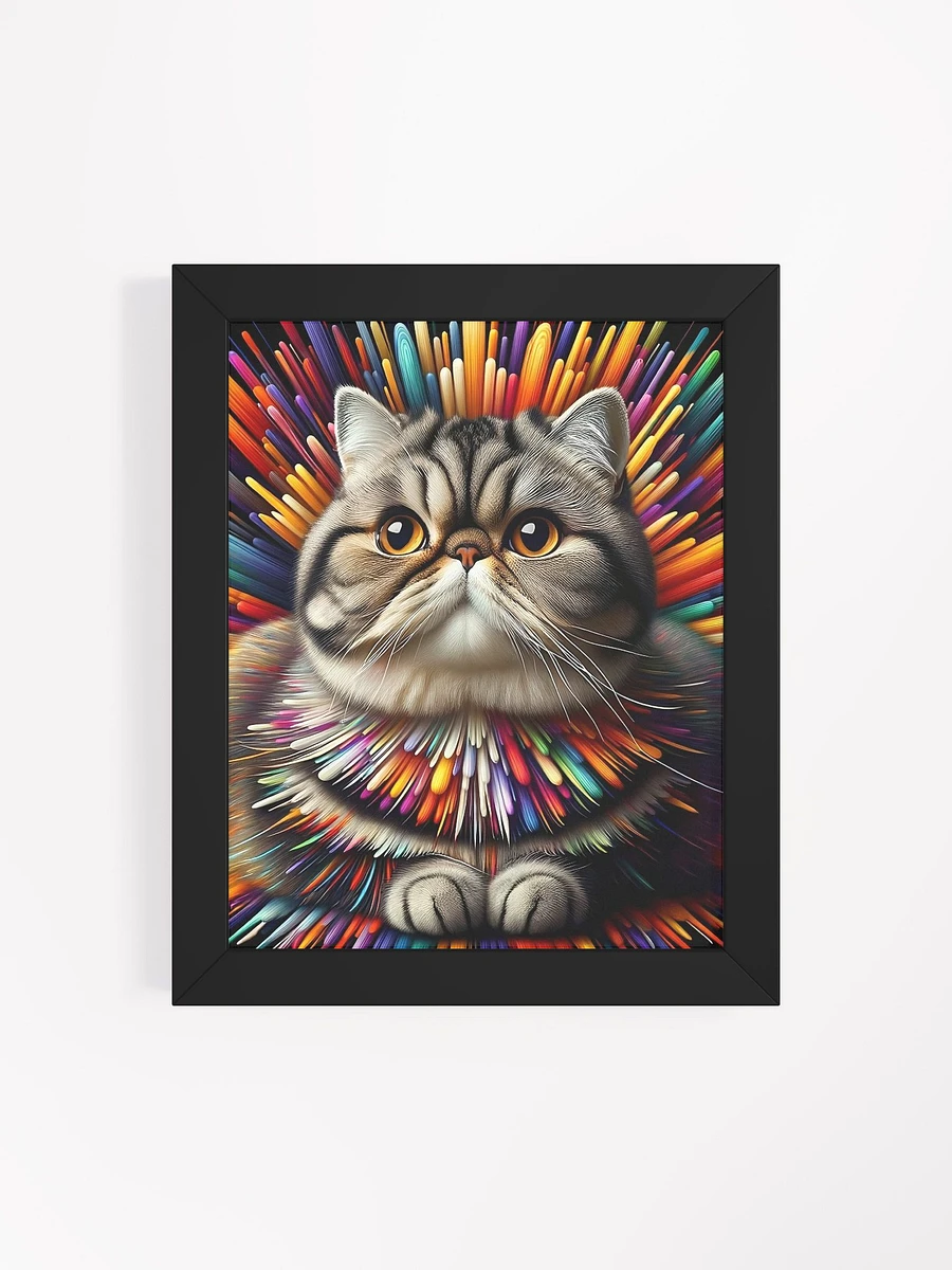 Framed High-Quality Matte Poster (in): Exotic Shorthair product image (70)