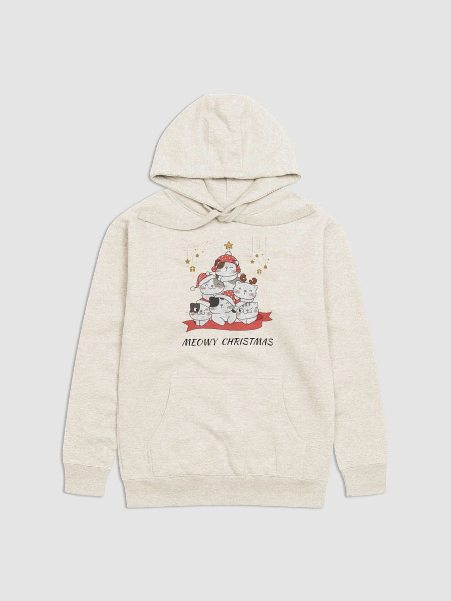 Cat Christmas Stacked Cats Hoodie product image (1)