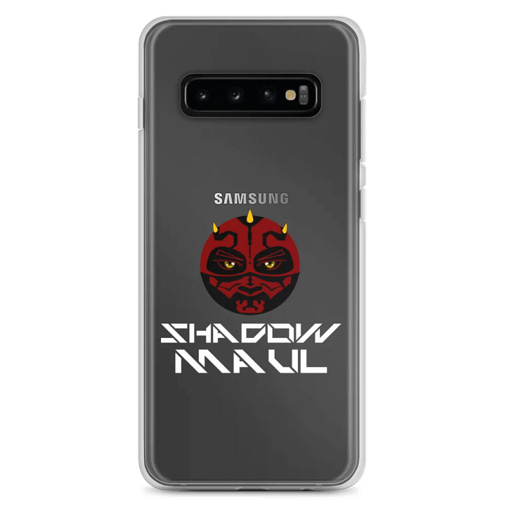 Shadow Maul Stylized Face Clear Samsung® Case product image (2)