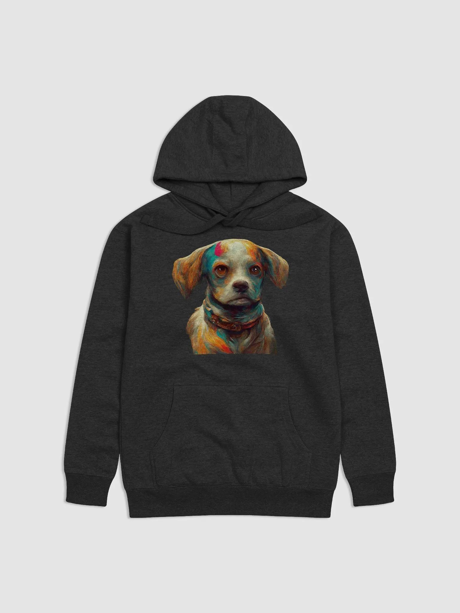 Vibrant Fur Artistic Dog Premium Hoodie product image (7)
