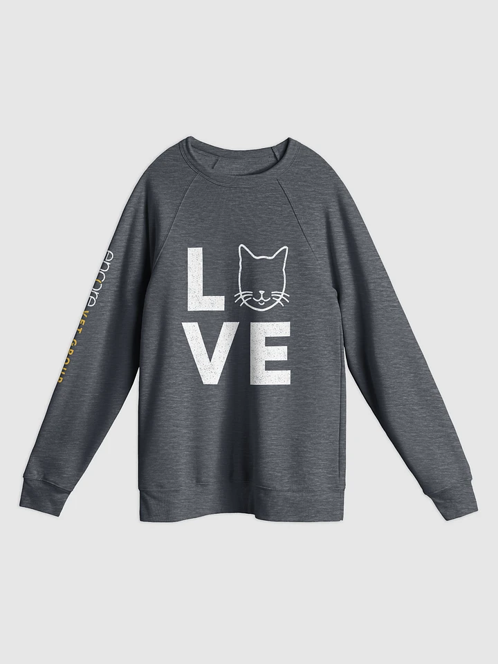 Encore Cat Love Bella & Canvas Sweatshirt product image (1)