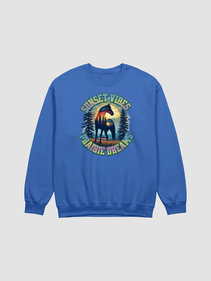Sunset Vibes Prairie Dreams Horse Comfort Crewneck Sweatshirt product image (17)