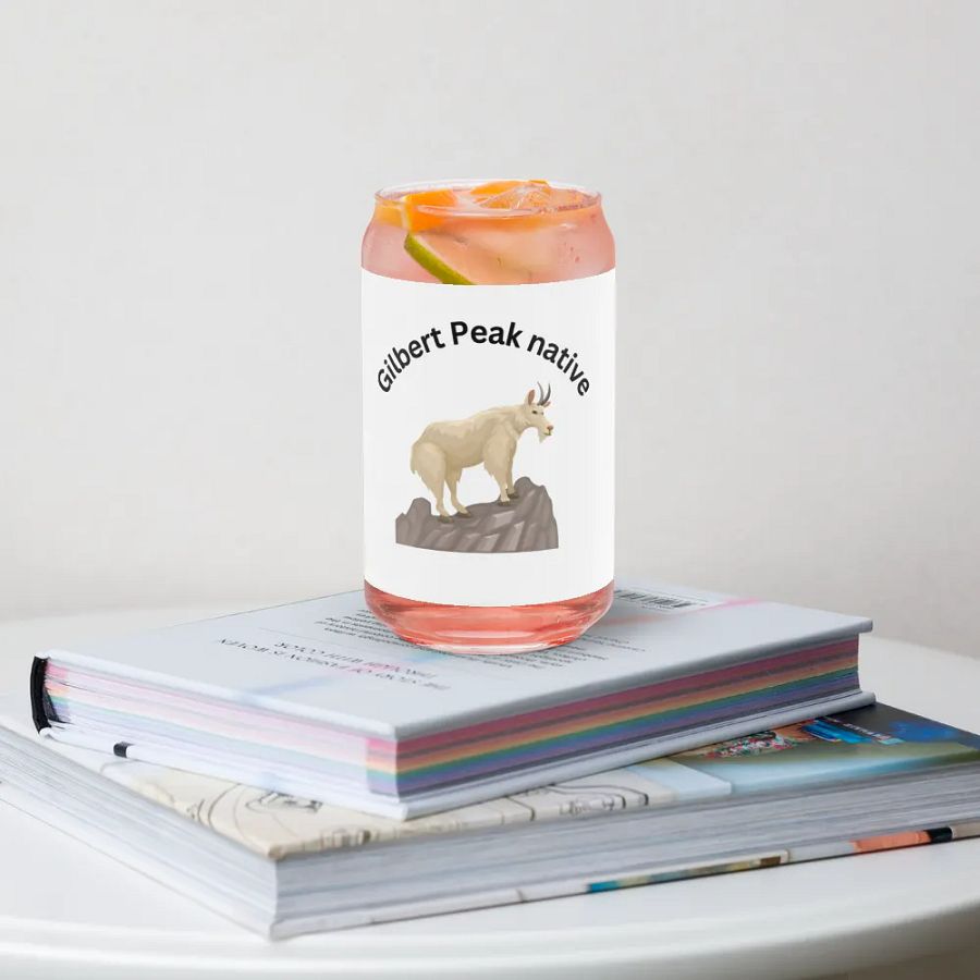 Gilbert Peak native (Mountain Goat) glass product image (34)
