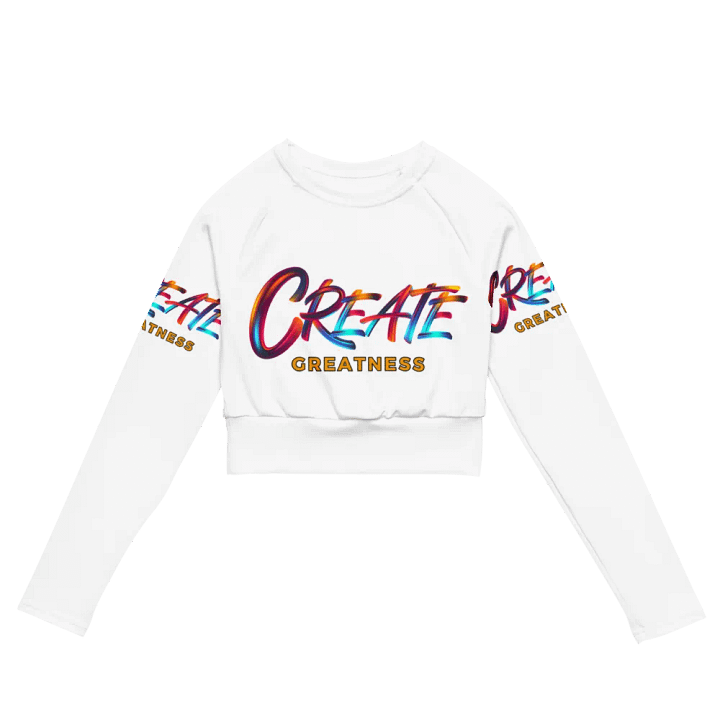 Create Greatness Dynamo Long Sleeve Crop Top product image (2)