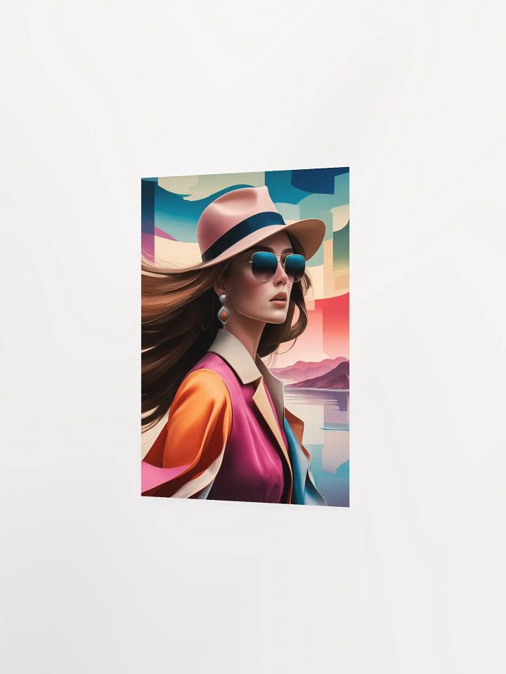 Abstract illustration of a Woman Poster - 16 product image (8)