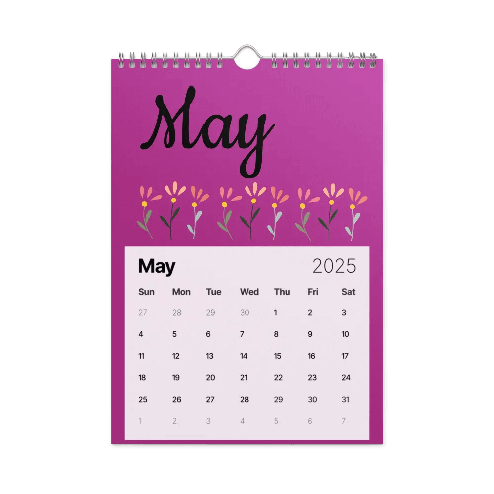 Squiggle 2025: Wall Calendar product image (10)