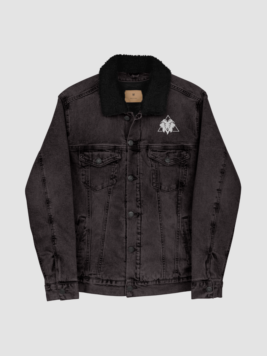 Goat Gang ( Denim Jacket White Logo ) product image (1)