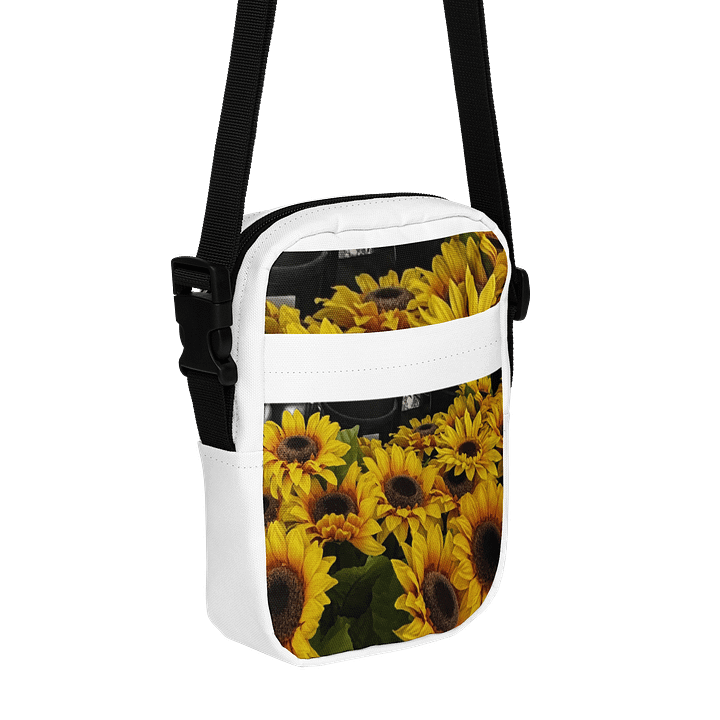 Golden Sunflowers Crossbody Adventure Bag product image (1)