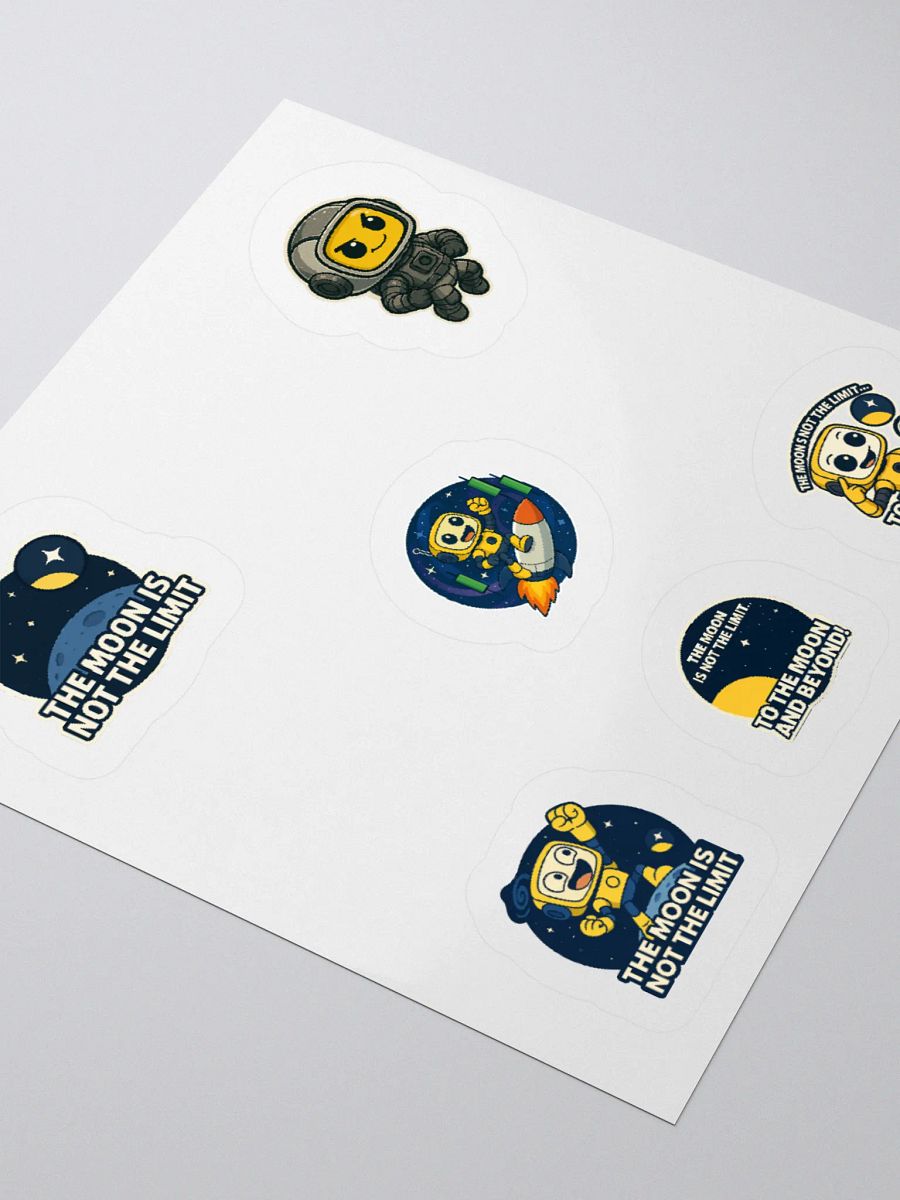 Token Metrics - To The Moon Series Stickers product image (7)
