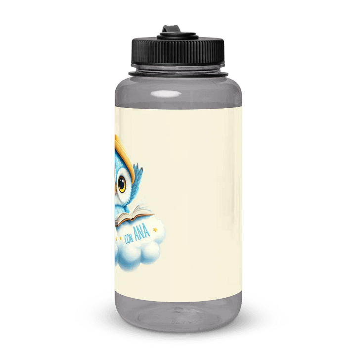 Whimsical Owl Wide Mouth Water Bottle product image (2)