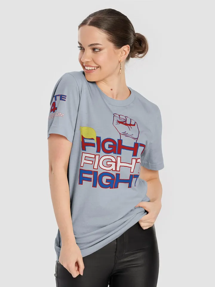 Trump USA Super Patriot Fight! Fight! Fight! Unisex Supersoft Tee product image (2)