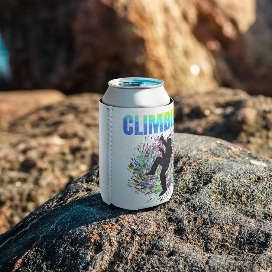 Climbing Swirl Male Radiant Ascent Can Cooler product image (9)