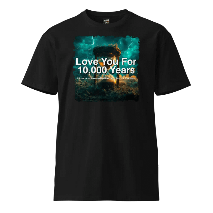 Timeless Love – "Love You For 10,000 Years" T-Shirt product image (1)