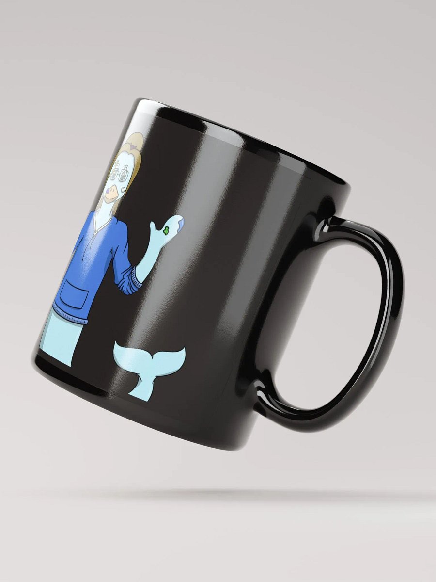 Dolphin's DC Painting Mug (Black) product image (2)