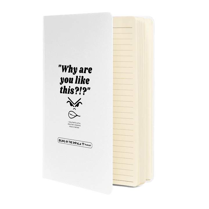 Why Are You Like This!?! - Lined Notebook (Various Colours) product image (2)