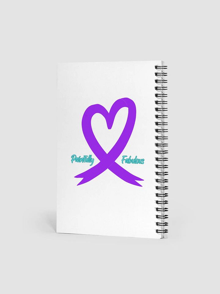 Chronic Pain Warrior Bottom Ribbon Notebook (140 Pages) product image (2)