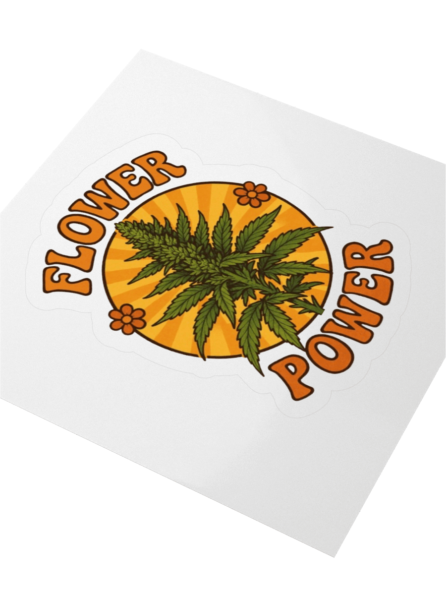 Flower Power Kiss Cut Stickers product image (8)