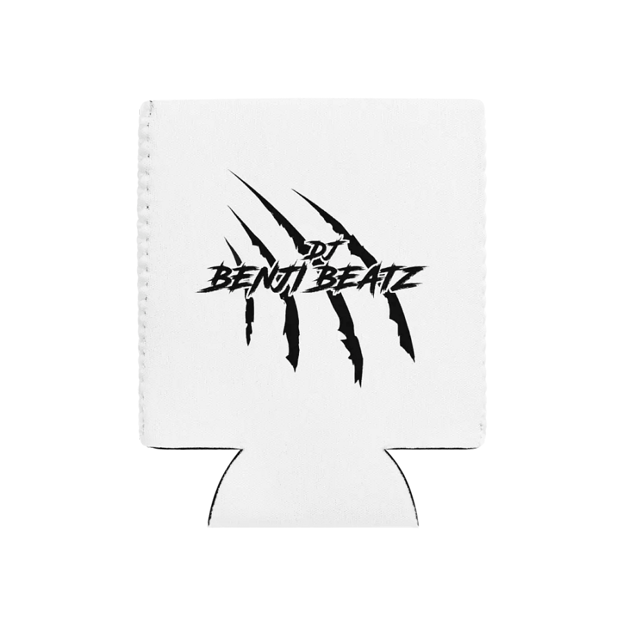 "DJ Benji Beatz Logo" Coozie Can Cooler product image (1)