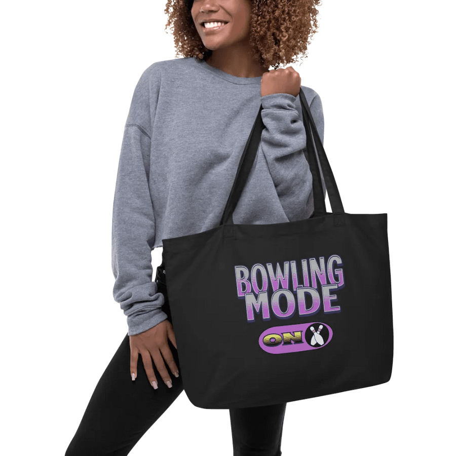 Bowling Mode On Organic Tote product image (3)
