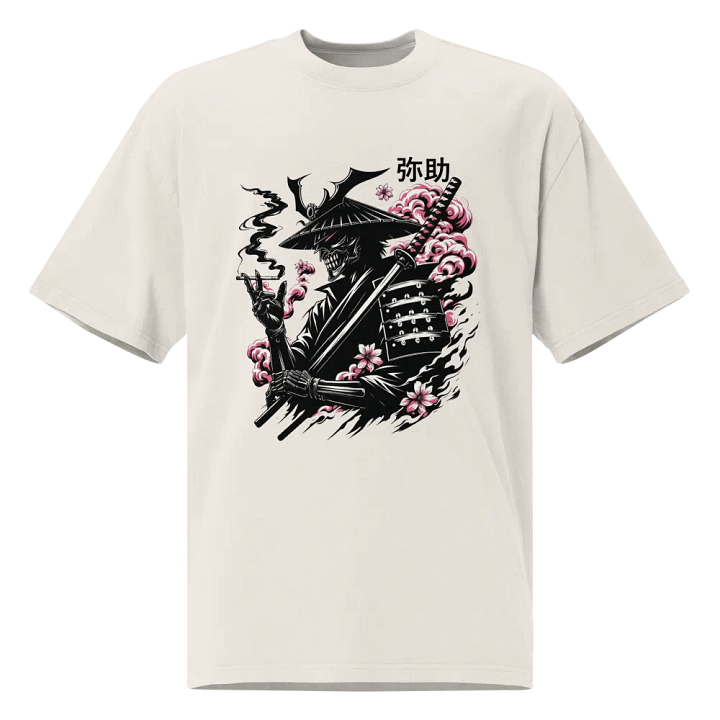 Samurai Shadows -AS Colour Premium Oversized Faded T-Shirt product image (1)