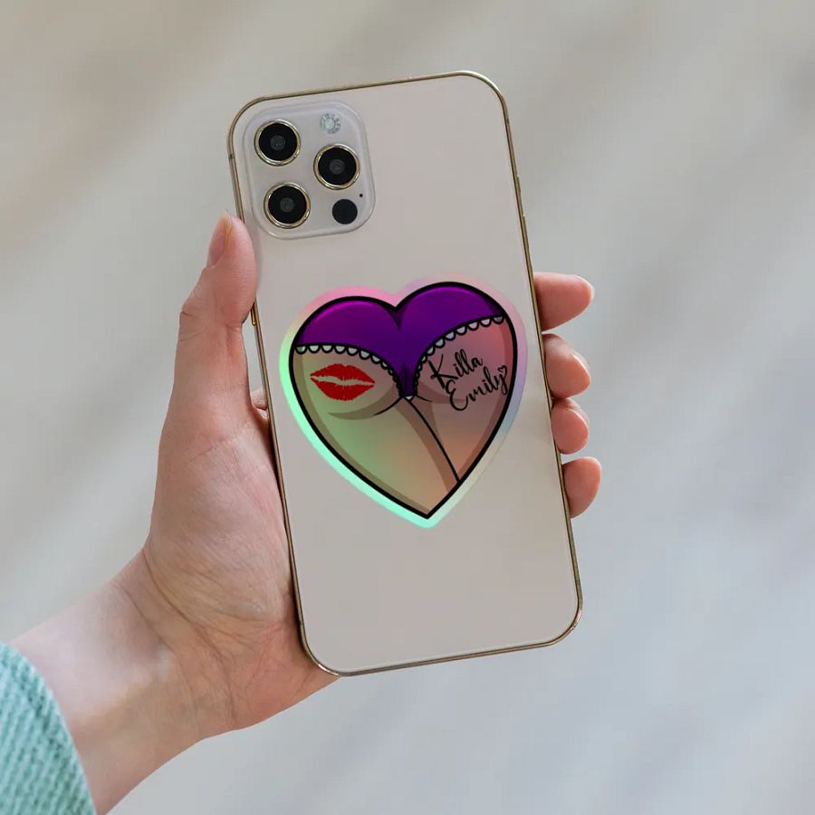 HEART BUTT STICKER product image (8)