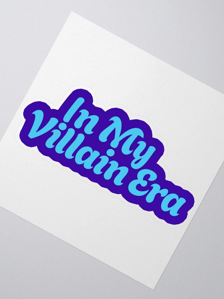 "Villain Era" Kiss Cut Stickers product image (4)