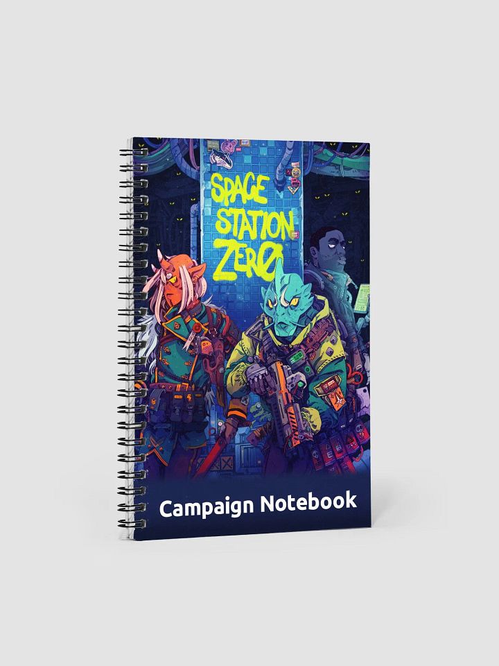Space Station Zero - campaign notebook product image (2)