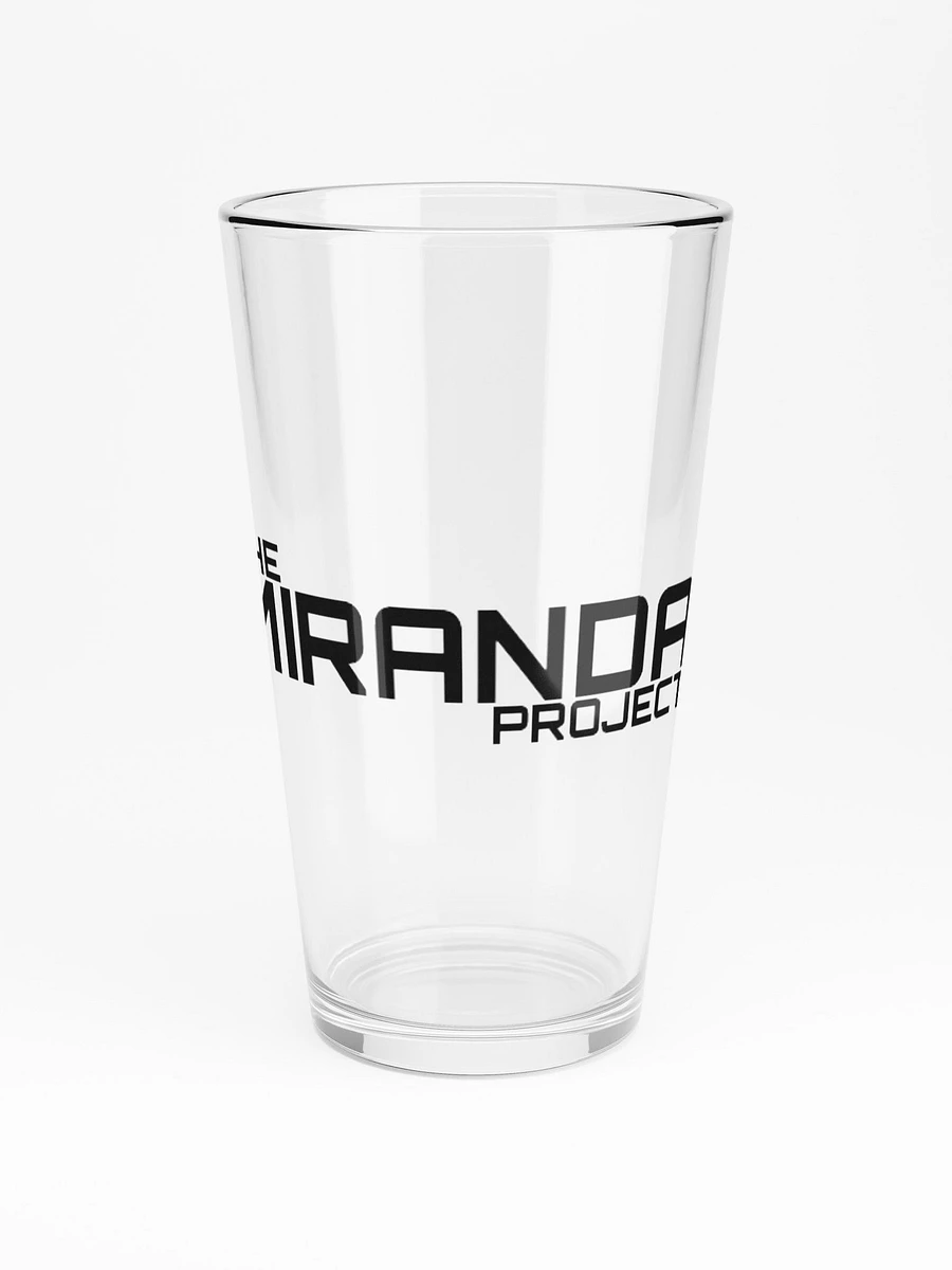 The Miranda Project Logo Shaker Pint Glass product image (3)