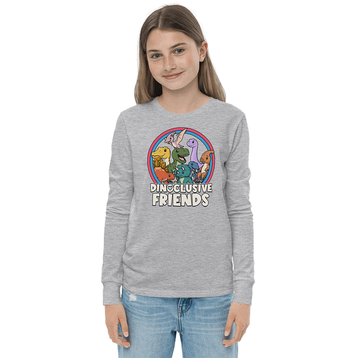 Dinoclusive Friends - Youth Long Sleeve Tee product image (3)