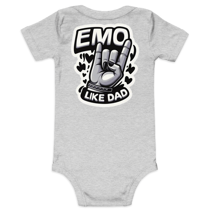 Emo In Training Baby Vest product image (11)