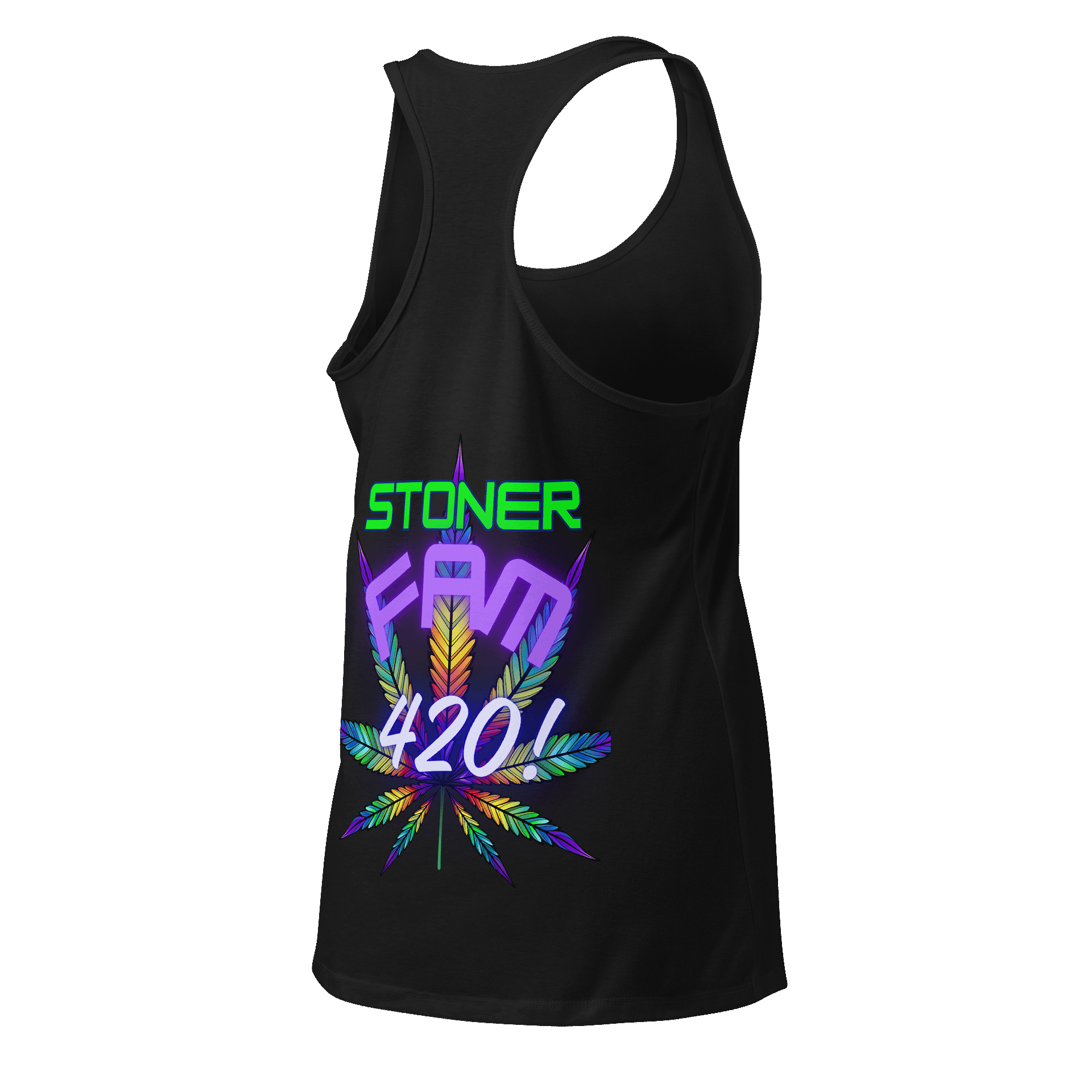 Animated Smoke Break Racerback Tank product image (7)