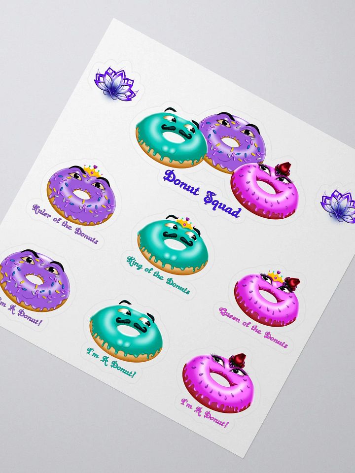 Mini Donuts KissCut Stickers product image (2)