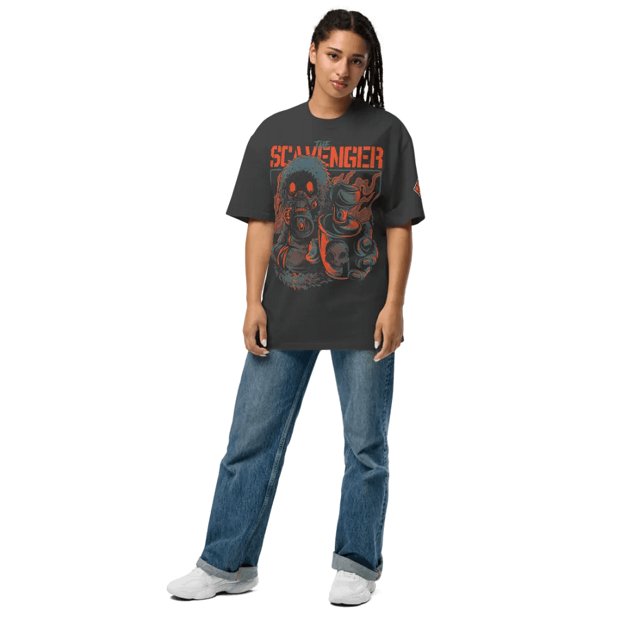 Oversized THE SCAVENGER Tee product image (5)