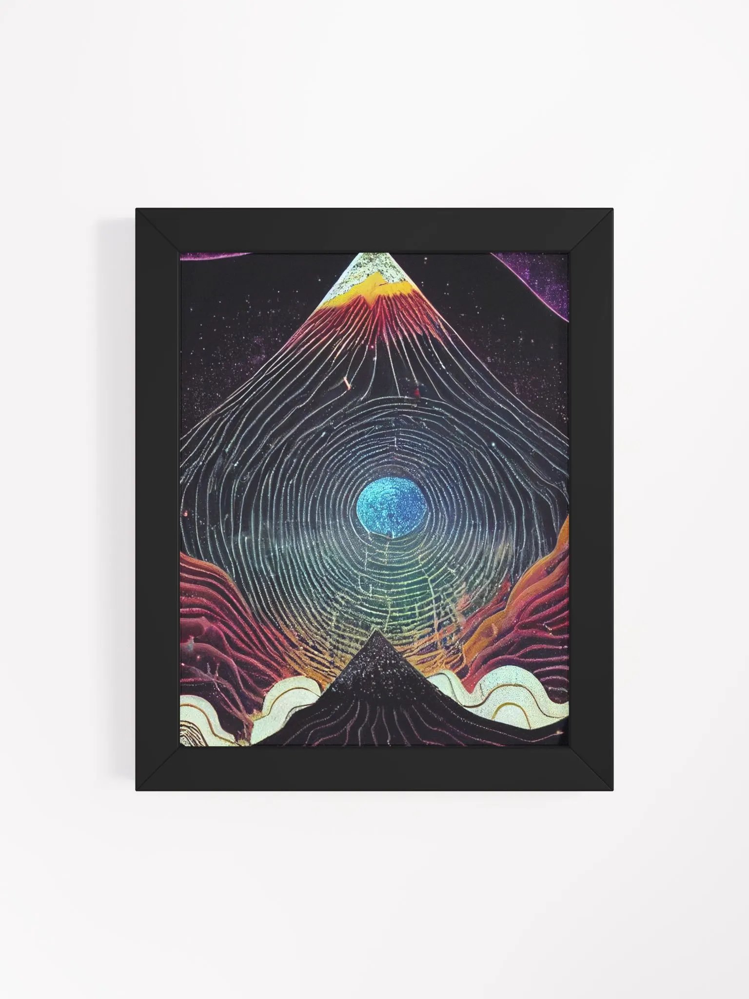 Vibrant Ayous Wood Framed Matte Poster product image (20)